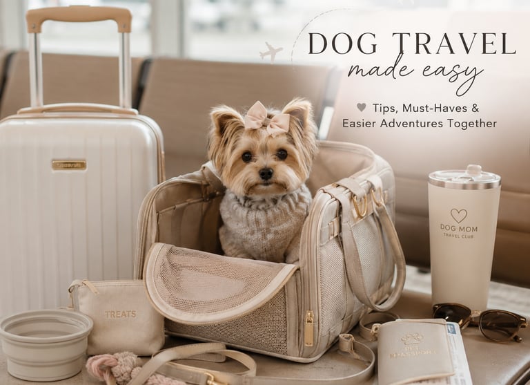Traveling with small dogs and must-haves 2026