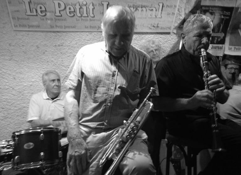 Swing Six en concert Jazz club Paris