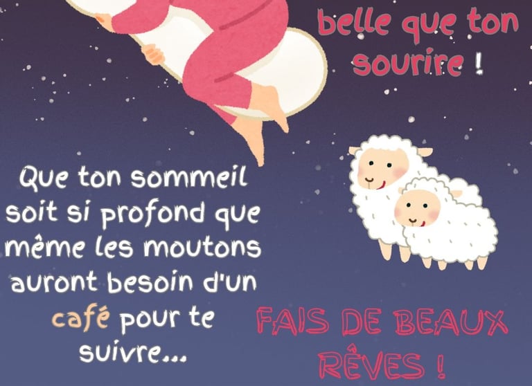 image drole bonne nuit femme