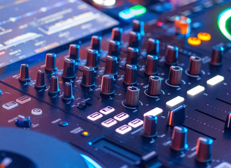 Table de mixage de DJ