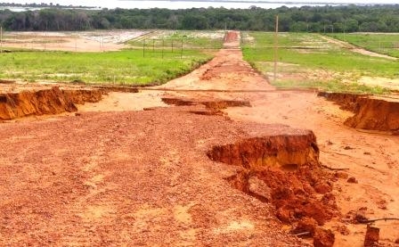 erosao em condominio