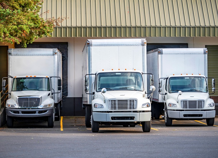 Medium-duty trucks for hot shot trucking and local cartage