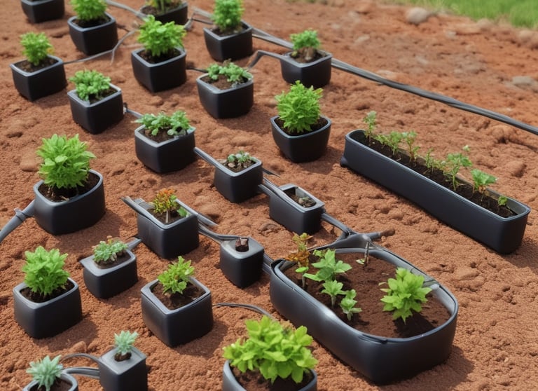 Key Components of a Drip Irrigation System for Containers