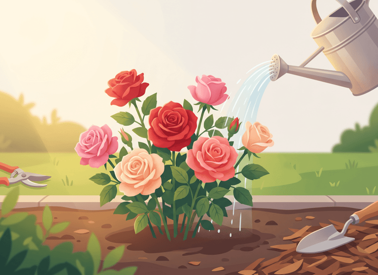 Rose Watering Guide