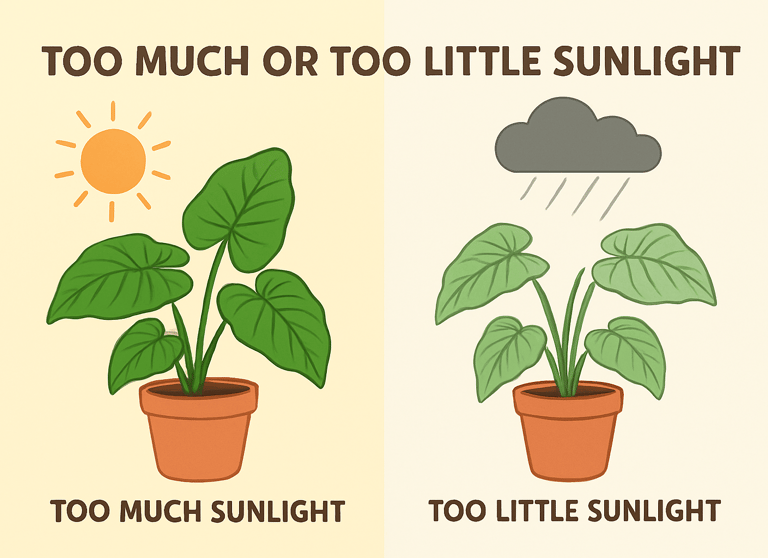 Too Much or Too Little Sunlight