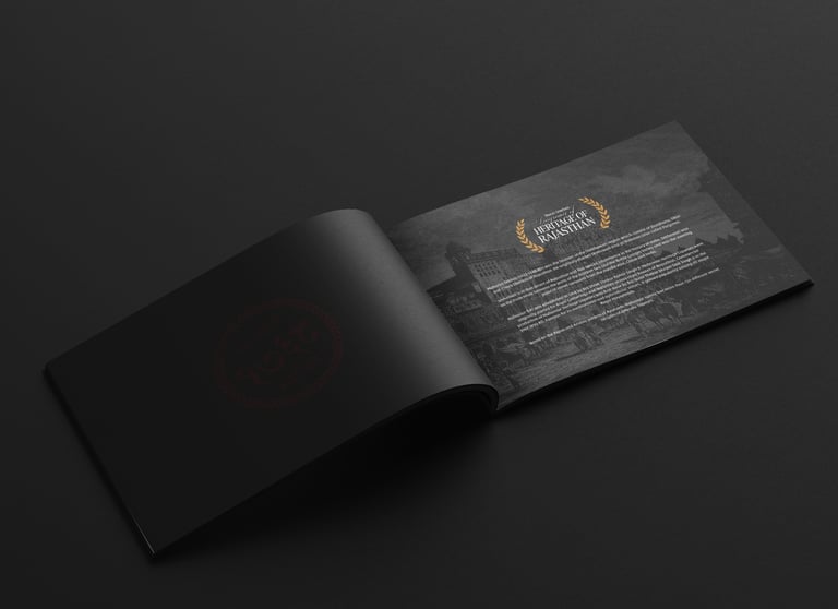 Maharani Mahansar Brochure Design by Brandsthan