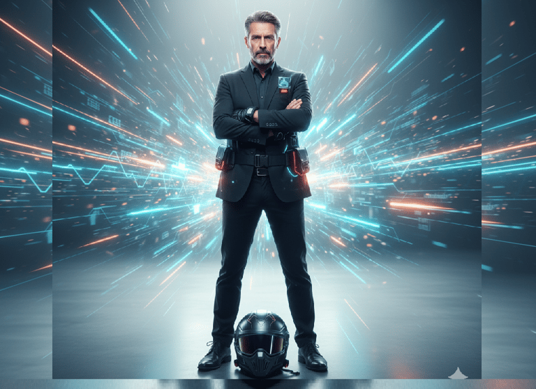 piloto dando velocidad