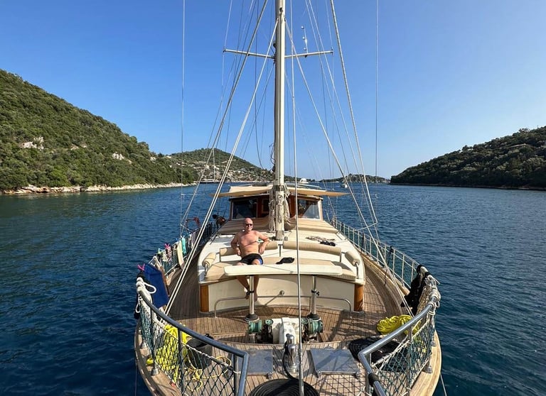 divane luxury gulet ioinian sailing