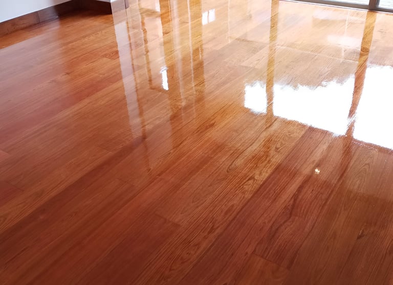 pulida de pisos madera
