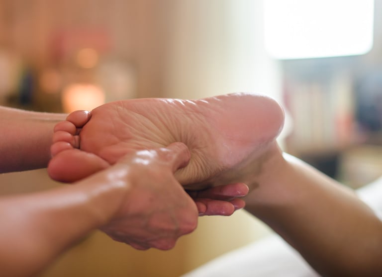 Massage shiatsu pour libérer les blocages, rééquilibrer la circulation énergétique