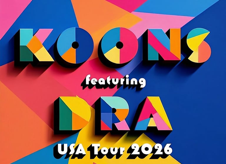 Koons featuring Daniel Rico Argüelles - USA Tour 2026