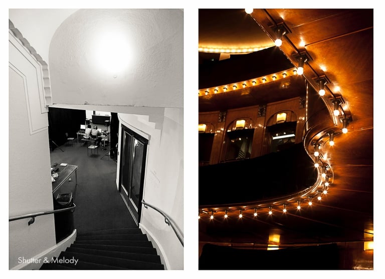 Das Innere des Theaters HAU1.