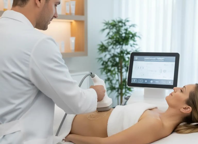 Applicazioni di Onde d'Urto per Cellulite e Pannicolite