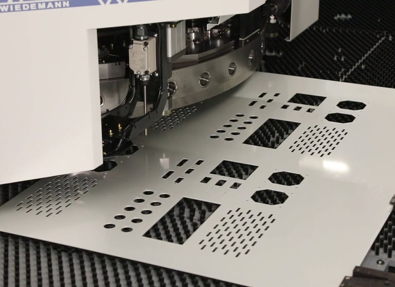 cnc turret punch pressing