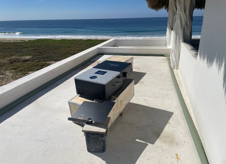 Correct system sizing (panels + inverter + batteries)