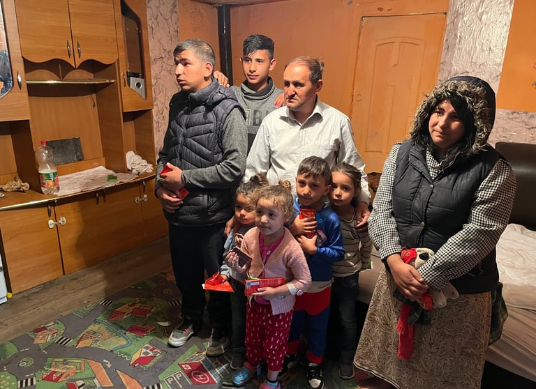 Hjelpe fattige familier