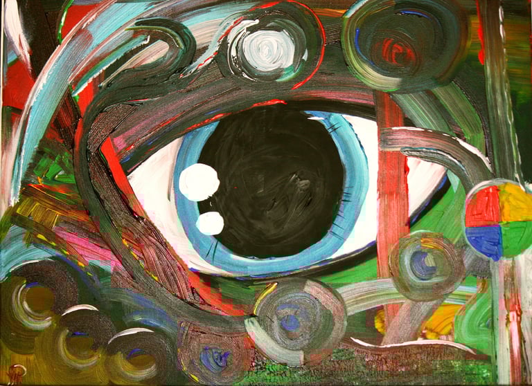 JakeParvu_Acryllic_Abstract_Artist_SaferInACage