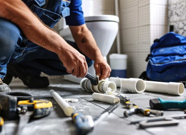 plombier matériel tuyaux