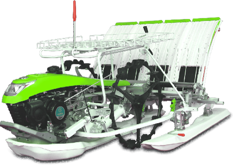 Electric farming equipment for paddy field