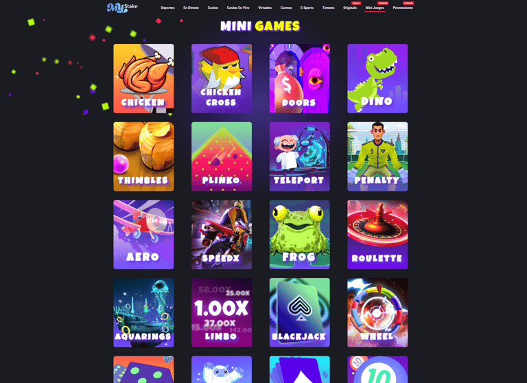 Mystake Minigames