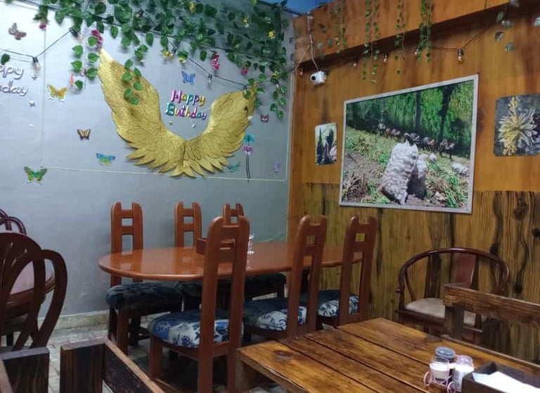 Espacios para celebrar un cena en La Tillolada