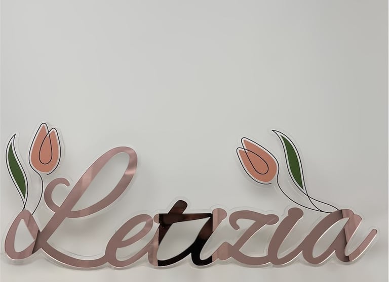 scritta personalizzata