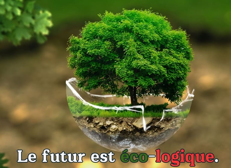 slogan affiche sensibilisation environnement entreprise
