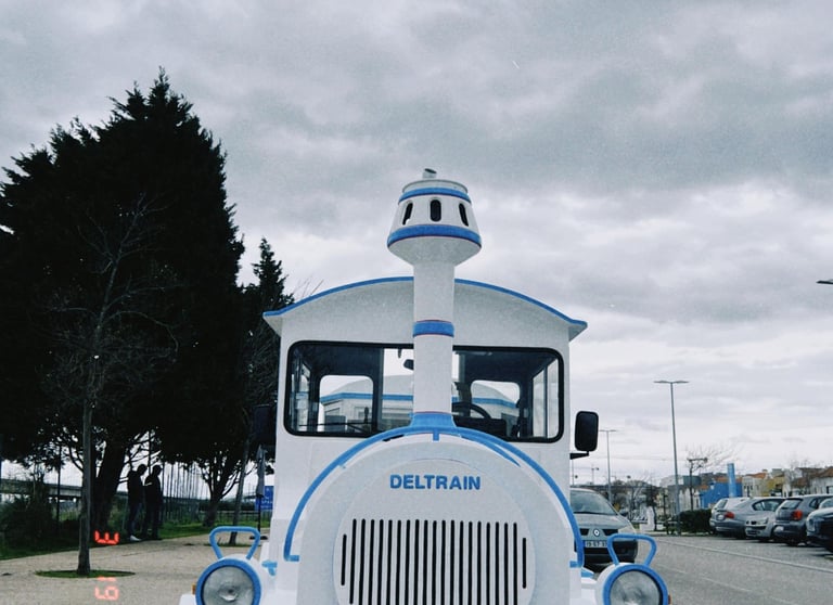 comboio turistico em aveiro