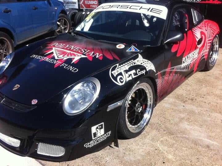 NZ GT Race porche carl cocker polynesian tattoo artist brisbane sydney perth melbourne australia 