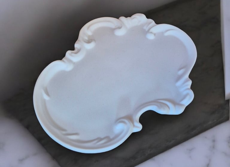 Gipso keramikos padėklų kategorijos nuotrauka