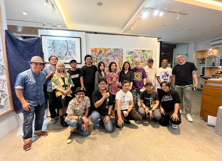 Silaw Artist Collective's Nude Sketching Session Feb 2025 at Kapitolyo Art Space