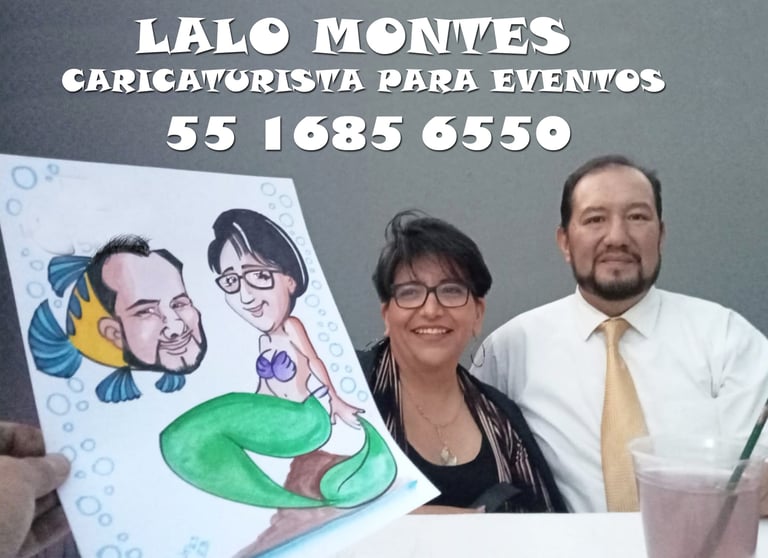 Caricaturista para eventos 