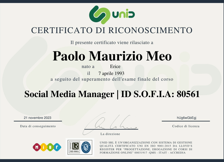 Social Media Manager