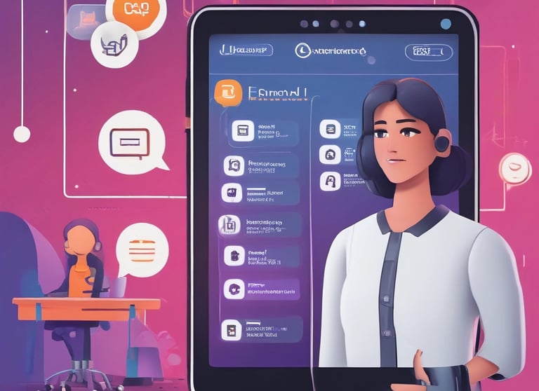A smartphone displaying the 'Copilot' application screen, featuring a colorful logo and tagline 'Everyday AI companion'. The background consists of blurred images of digital applications such as Google Flights, Hotels, and Maps, suggesting various functionalities.