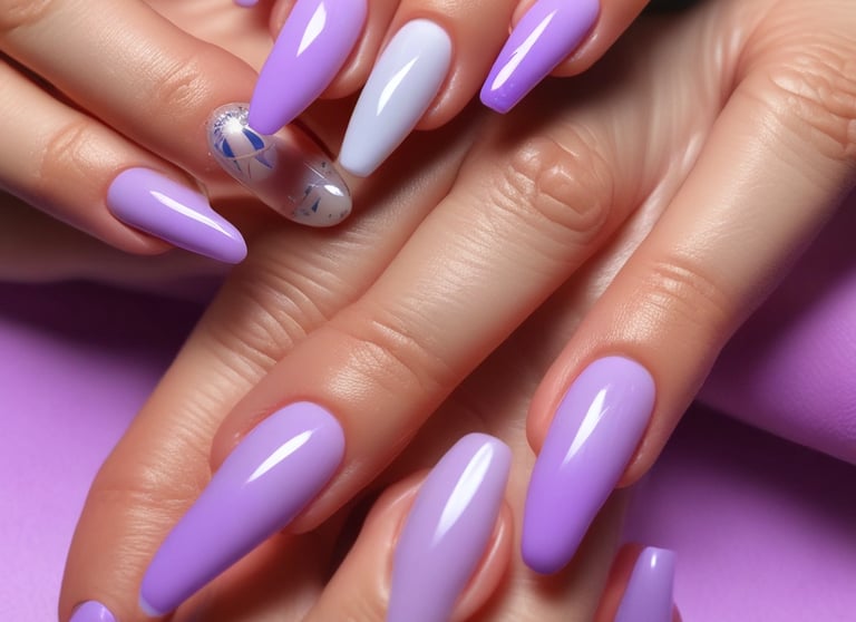  Esculpidas en Polygel o Acrílico 