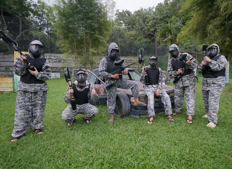 Paket outbound & paintball battle jogja