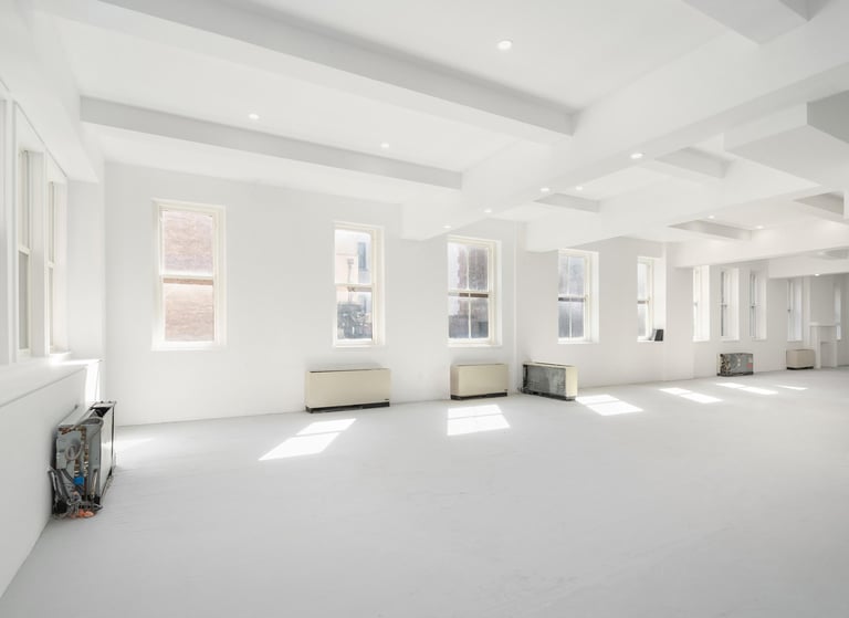 Sunlit open event space at Thirty-Five Off Madison luxury event venue NYC
