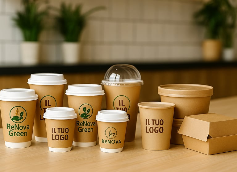 Nachhaltige Verpackungen von ReNova Green für Unternehmen