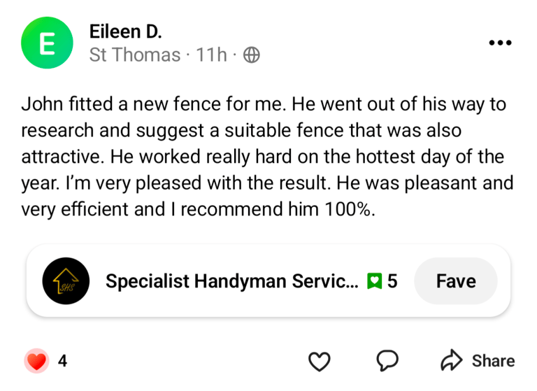 Review from Eileen