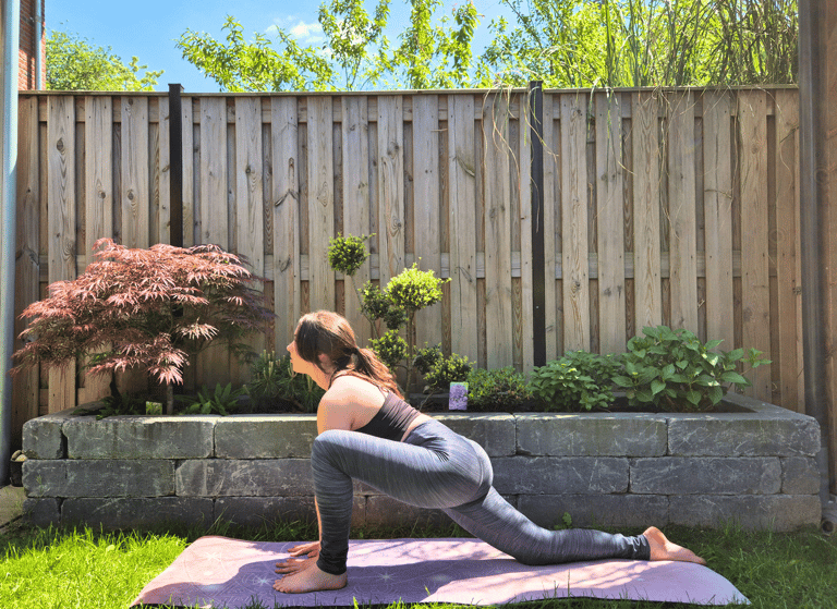 Thuis yoga