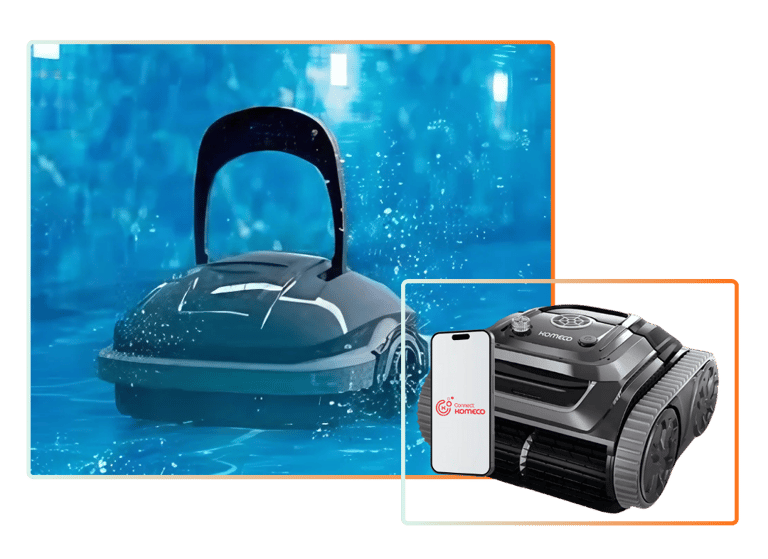 Robô aspirador de piscina da Sul Piscinas em Gravataí – limpeza automática, prática e sem desperdíci