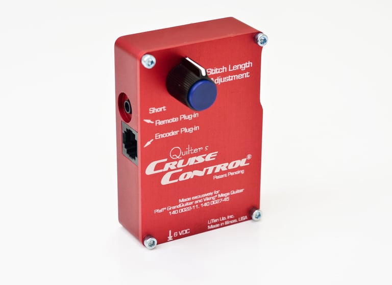 Quilter's Cruise Control - stitch length regulator