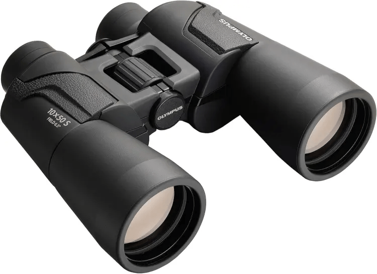 Olympus Prismáticos 10x50 S, Con correa, funda y 15 años de garantía
