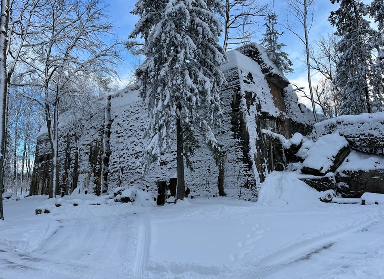 Hitlers Bunker at the Wolfs Lair