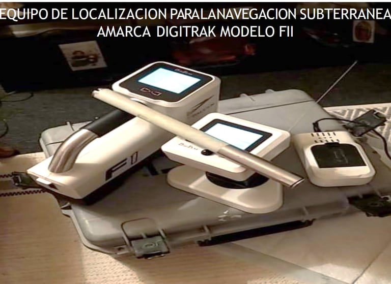 Equipos de localizaciòn para navegaciòn subterranea
