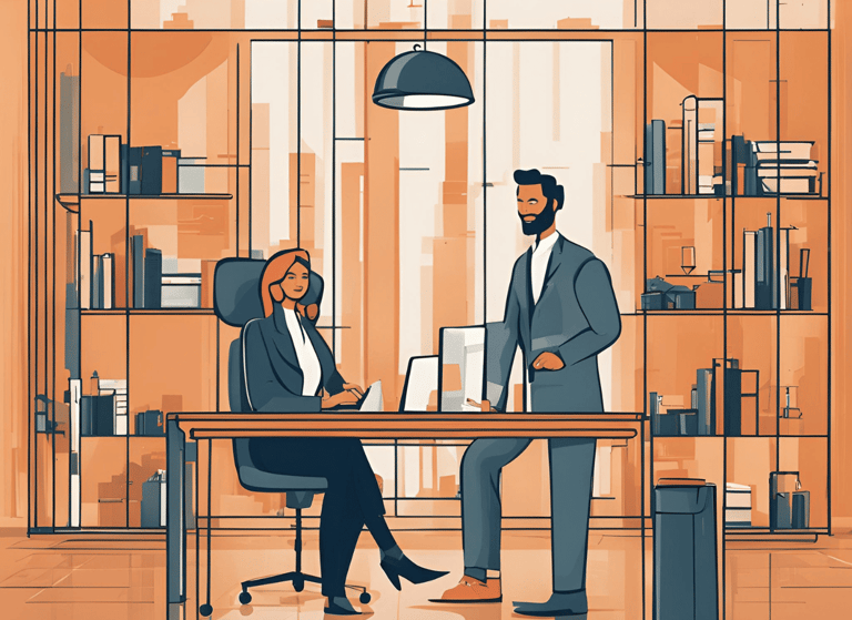 un bureau d'architecte