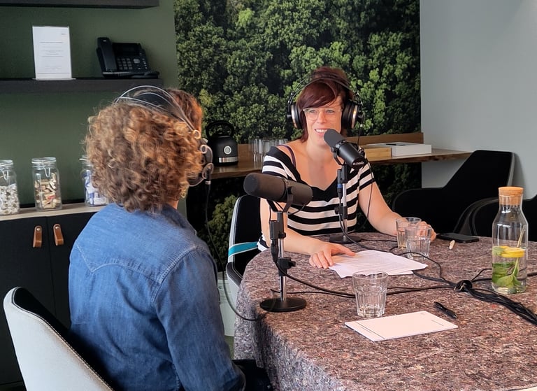 Podcast opnames Persklaar Rianne van der Molen - Blckbrd