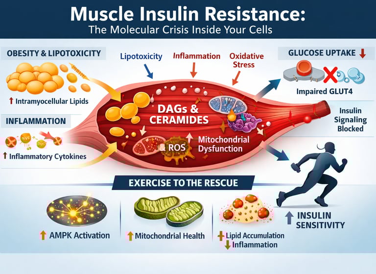 Skeletal Muscle Insulin Resistance: What the Latest 2026 Research Reveals