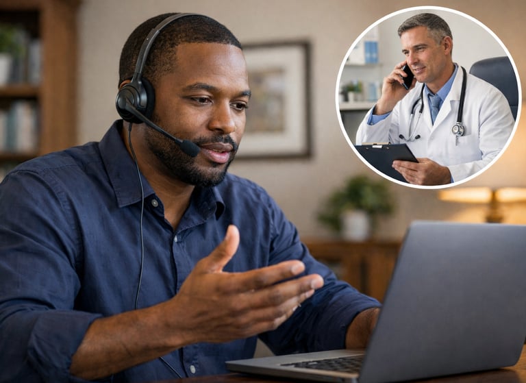 Haitian Creole interpreter working remotely