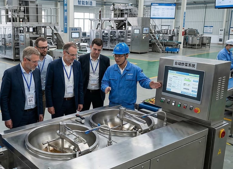 Top EU–China strategic sourcing: vendor audit in China for automated stir-fry cooking machines